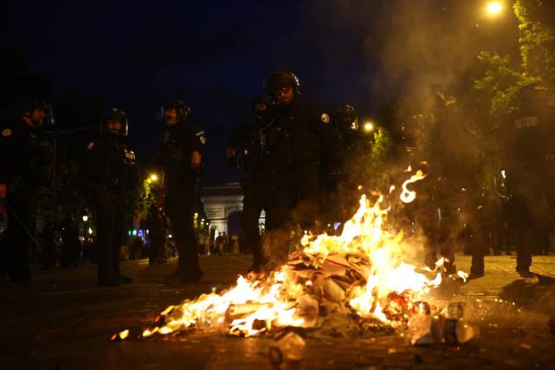 Champions League - Final - Paris St Germain fans gather in Paris