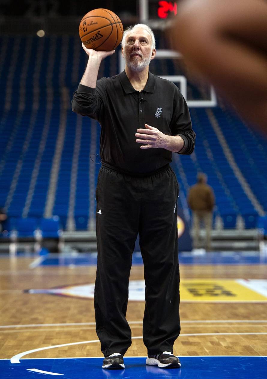Berlin: Trening košarkaškog kluba San Antonio Spurs