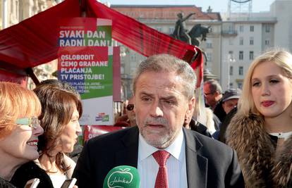 Bandić je pokrenuo peticiju za ukidanje televizijske pretplate  