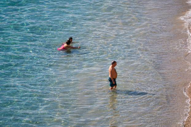 Oni hrabriji u Dubrovniku ušli su i u more
