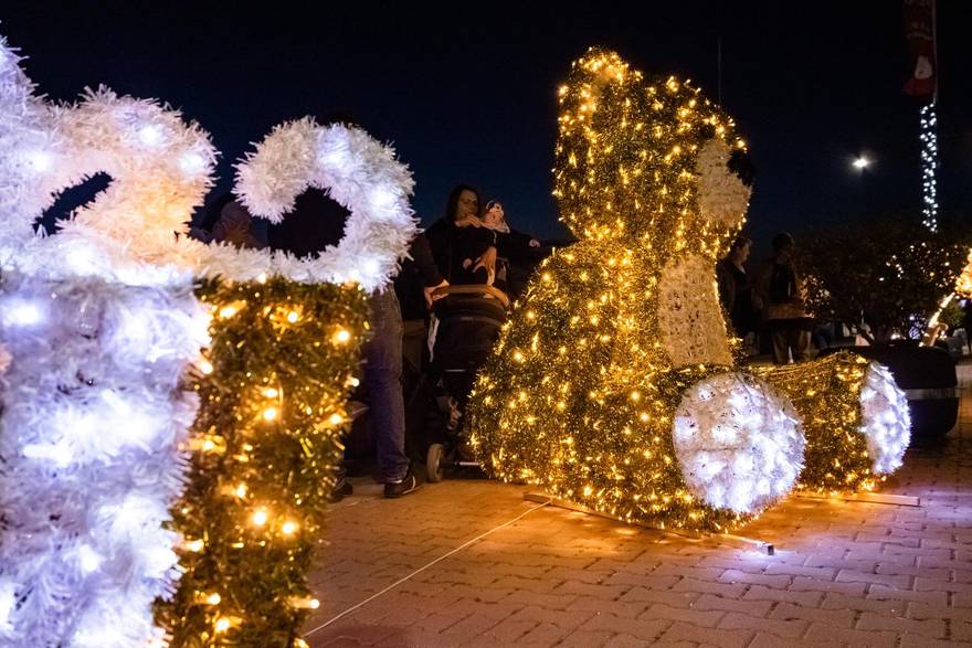 U Biogradu uz koncert Željka Bebeka održan doček 2021. godine, cijela riva zasvijetlila u božićnom izdanju