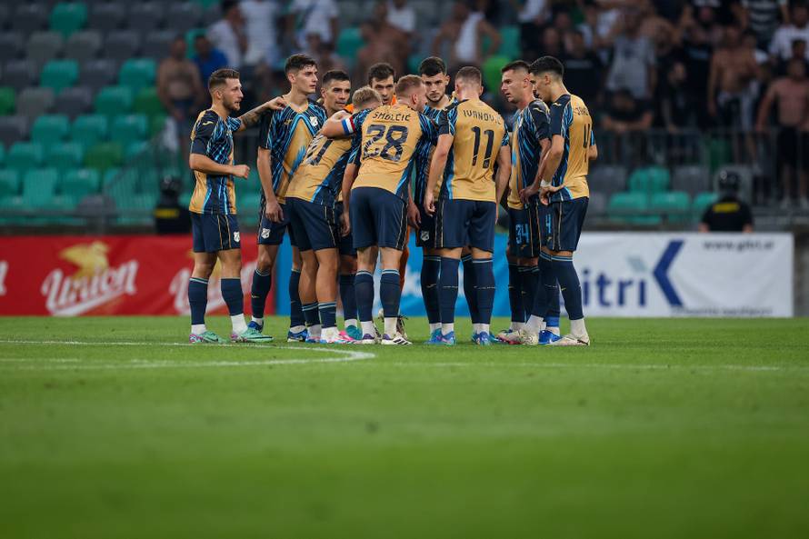 Ljubljana: Uzvratni susret doigravanja za Konferencijsku ligu, NK Olimpija - HNK Rijeka