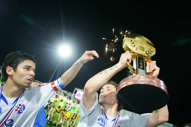 ARHIVA - U finalu kupa Dinamo slavio protiv Slaven Belupa za dvostruku krunu u sezoni 2006./07