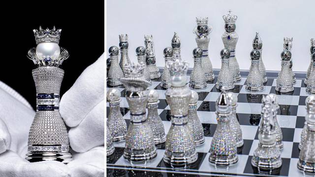 Ovaj luksuzni šah prodaju za vrtoglavih 3,7 milijuna eura - pa od čega su ga to napravili?