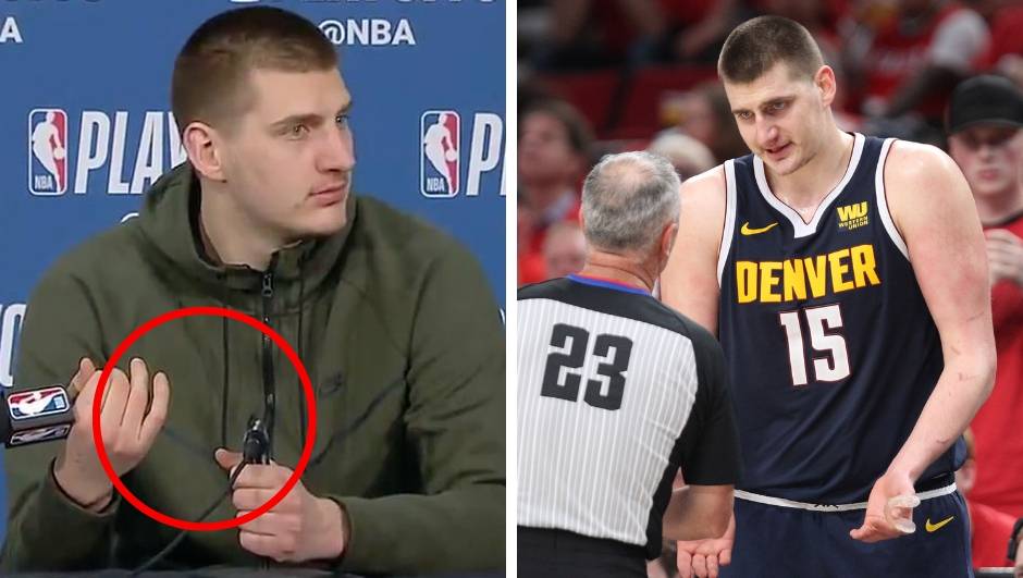 Jokić ušao u povijest Denvera: Razbio Portland pa mikrofon...