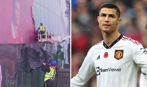 Uklonili Ronaldove fotografije s Old Trafforda: Sve bliže odlasku