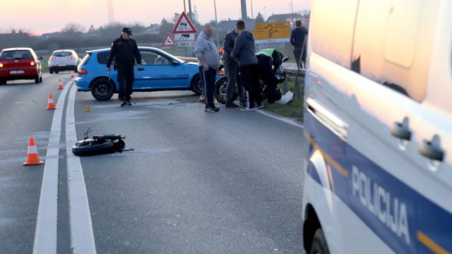 Teža nesreća kod Čakovca: Vozač motocikla je u bolnici
