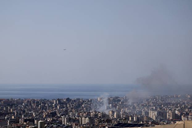 Escalation between Hezbollah and Israel, amid the U.S.-Israeli conflict with Iran, in Beirut