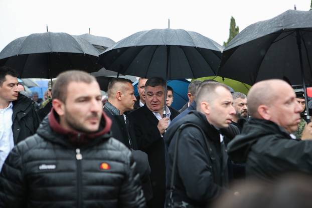 Škabrnja: Predsjednik Zoran Milanović na obilježavanju 33. obljetnice stradanja Škabrnje 