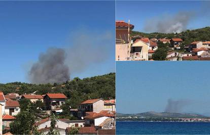 Gori nedaleko Zatona, vatru pomažu gasiti i dva kanadera