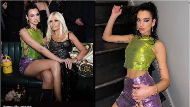 Dua Lipa i Donatella Versace u društvu uživale na londonskom sajmu suvremene umjetnosti