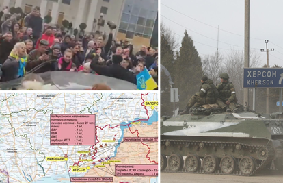 Rusko ministarstvo obrane potvrdilo povlačenje iz Hersona, na ulicama grada traje slavlje