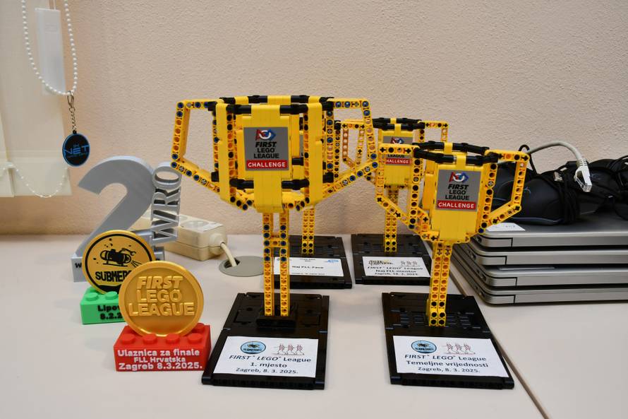 Članovi kluba Lipovljani pobijedili su na velikom državnom finalu First Lego League