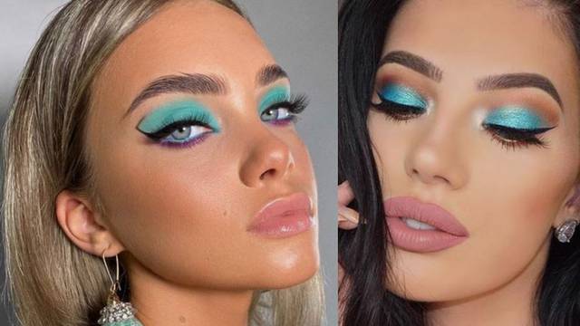 Tirkizna sjenila: Savršena ljetna make-up kombinacija za izlaske