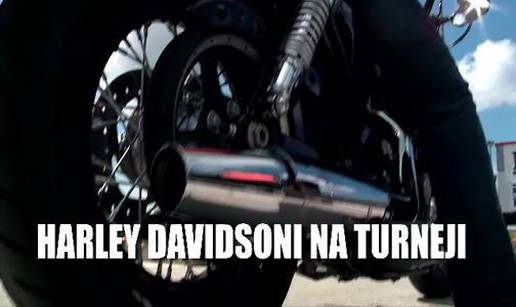 Legendari motori u Zagrebu: Harley Davidson na turneji