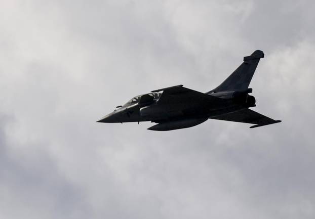 Zagreb: Generalna proba svečanog vojnog mimohoda - zračne snage 