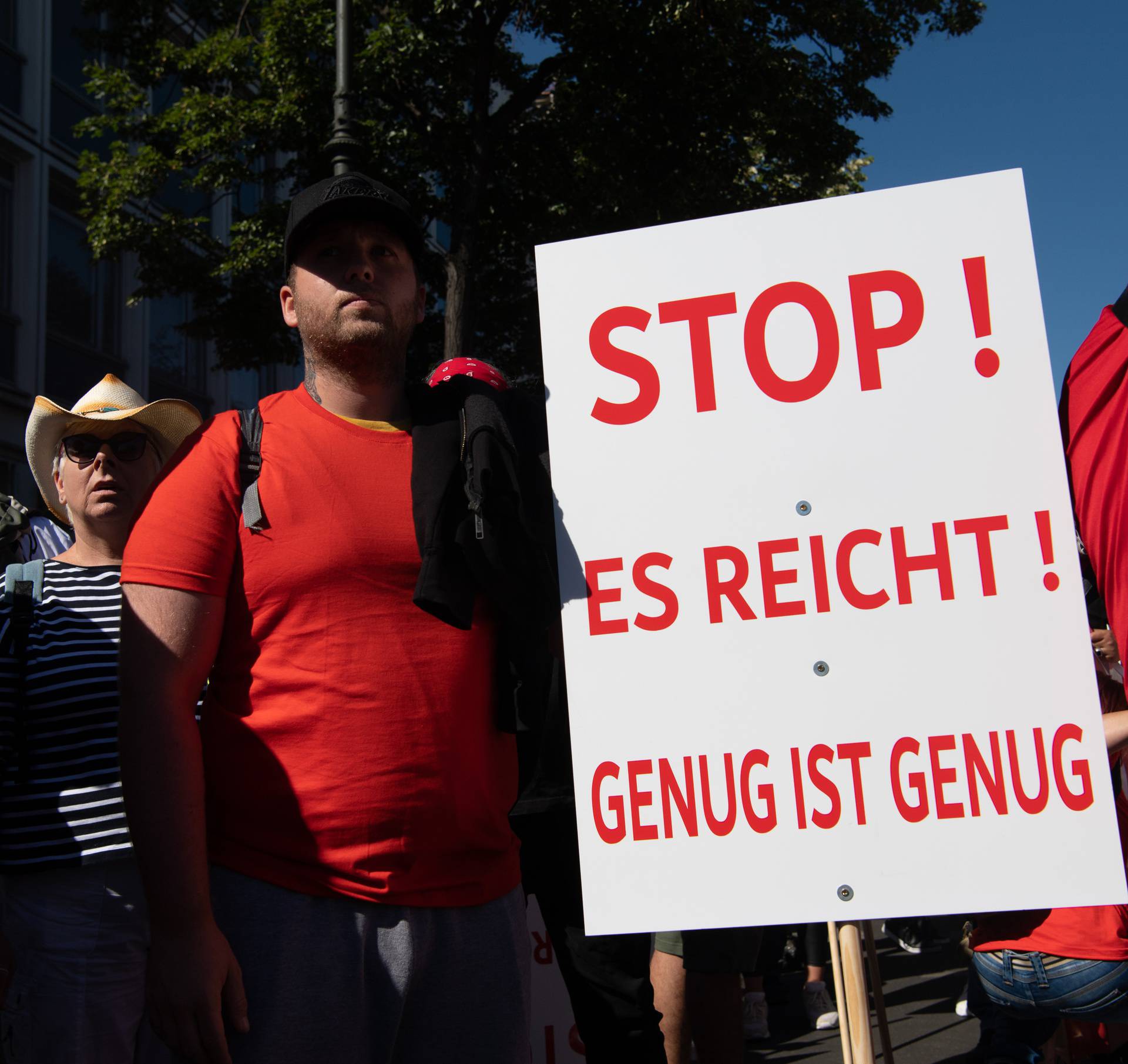 Demonstration against corona measures in Berlin