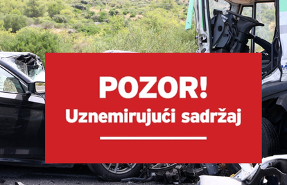 FOTO/VIDEO Lančani sudar kod Šibenika: Poginuo je muškarac