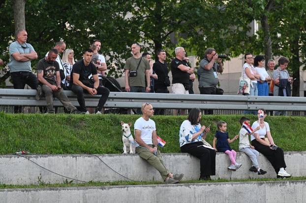 Svečani koncert u Zagrebu povodom 35. obljetnice postrojavanja Zbora narodne garde i ustrojavanja Hrvatske vojske i policije