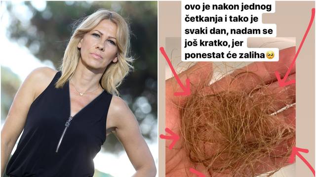 Mirna Zidarić uplašila fotkom: Zbog korone joj ispada kosa...