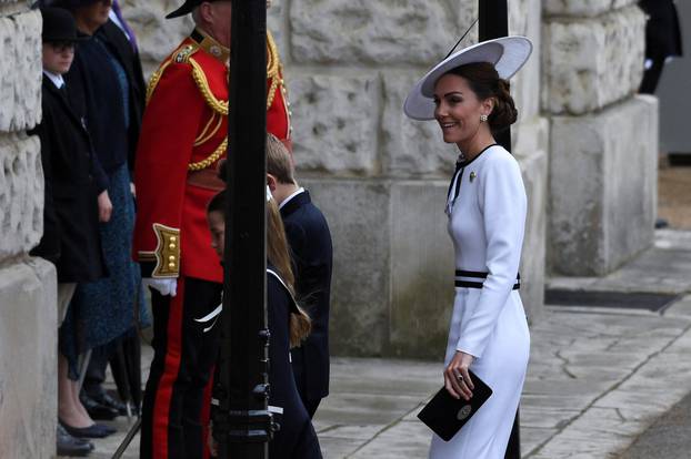 Trooping the Colour parade to honour Britain's King Charles on his birthday in London