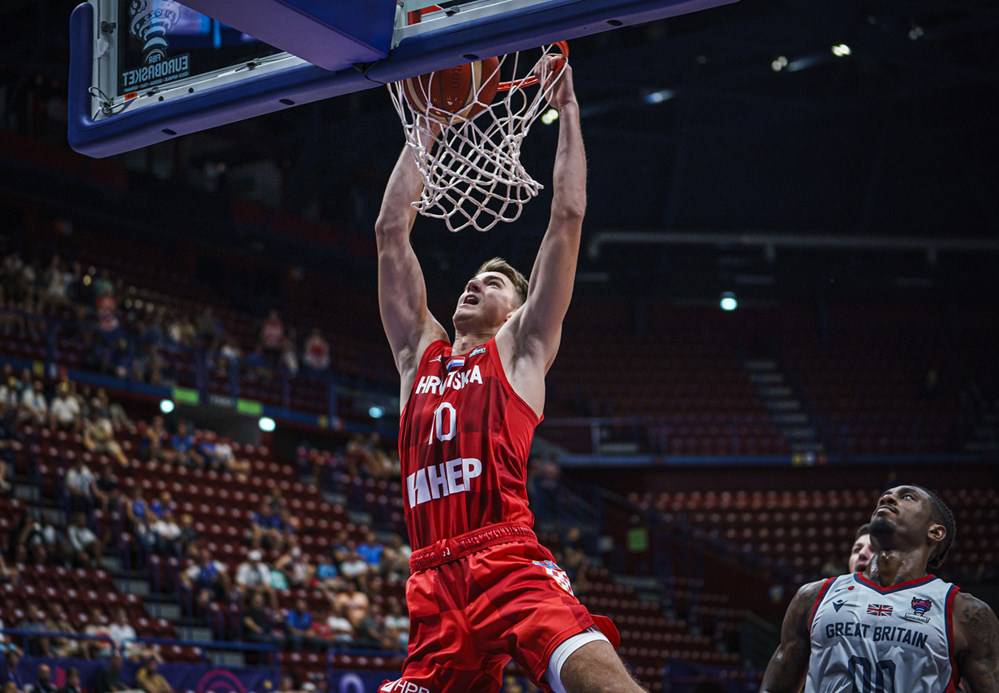 Hrvatska odradila lakši trening za prvu pobjedu na Eurobasketu