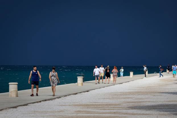 Zadar zahvatila kiša i niže temperature nakon dužeg sunčanog perioda