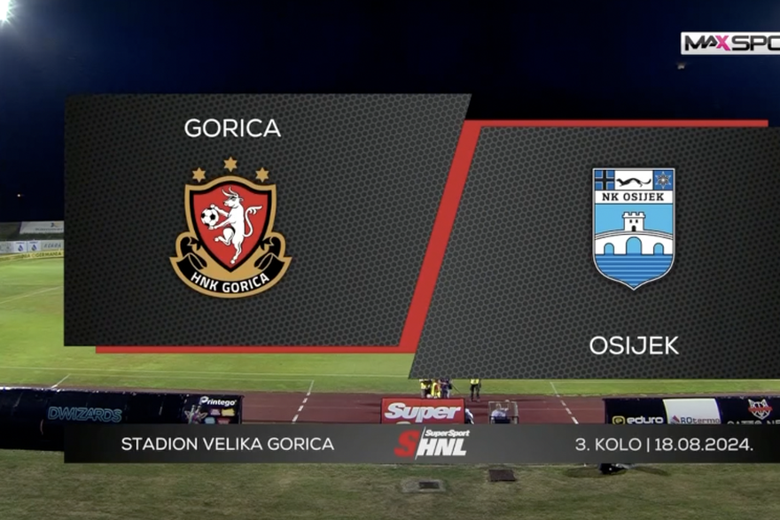 Sažetak utakmice: HNK Gorica vs NK Osijek 2:2