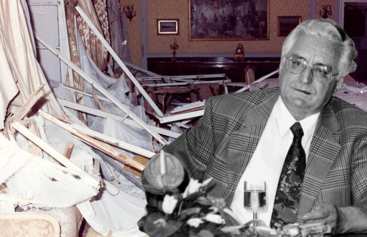 Minute prije napada Tuđman je završio ručak. Htjeli su ga ubiti