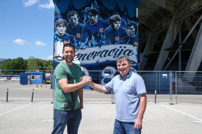 Maksimirski stadion uljepšao je muralom od čak 150 kvadrata: 'To će biti motiv za našu djecu'