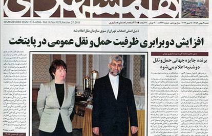 Iranci političarki brisali dekolte i skoro joj napravili dolčevitu