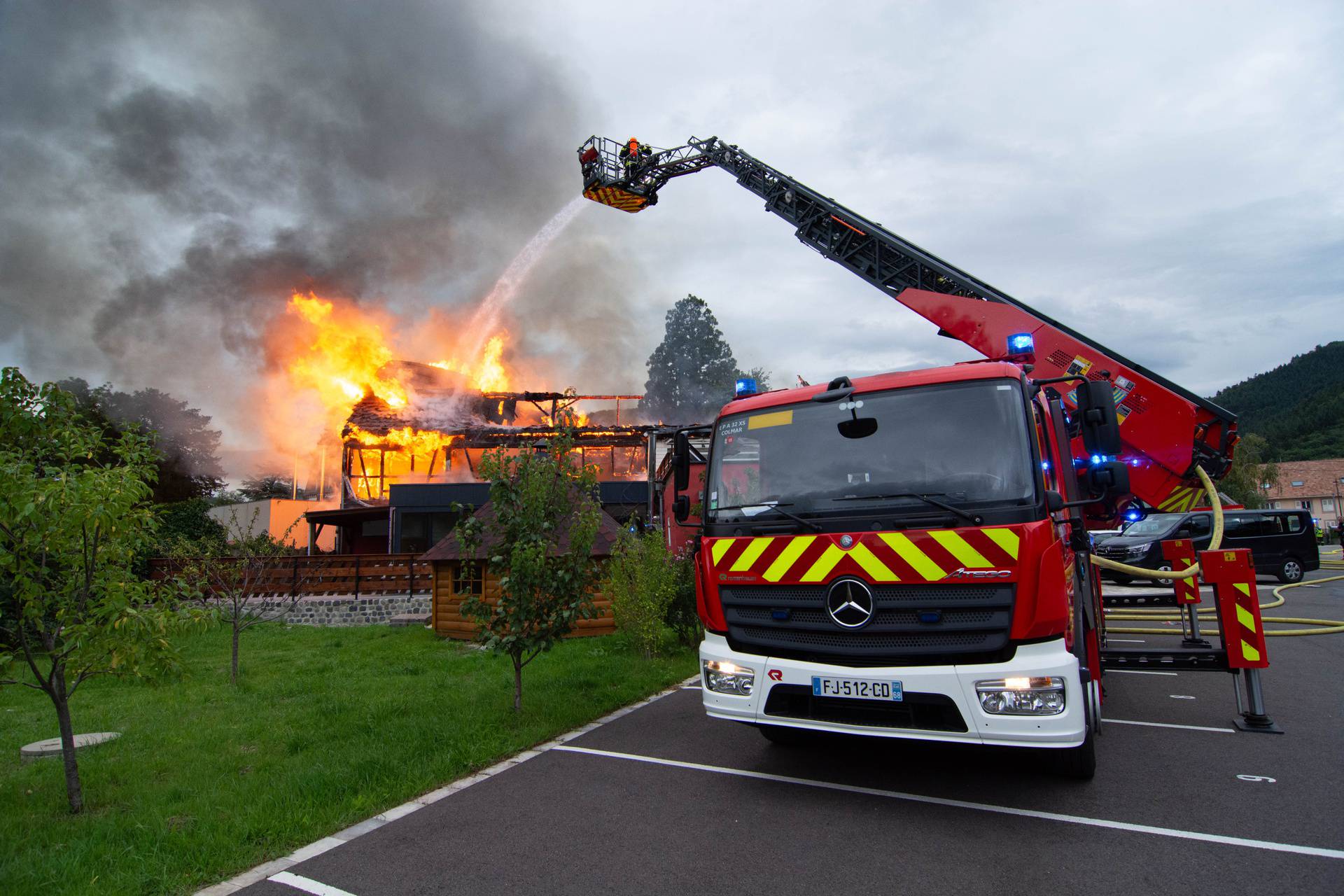Eleven missing after fire in vacation home in eastern France