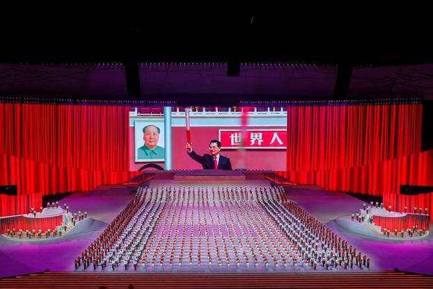 Show commemorating the 100th anniversary of the founding of the Communist Party of China, in Beijing