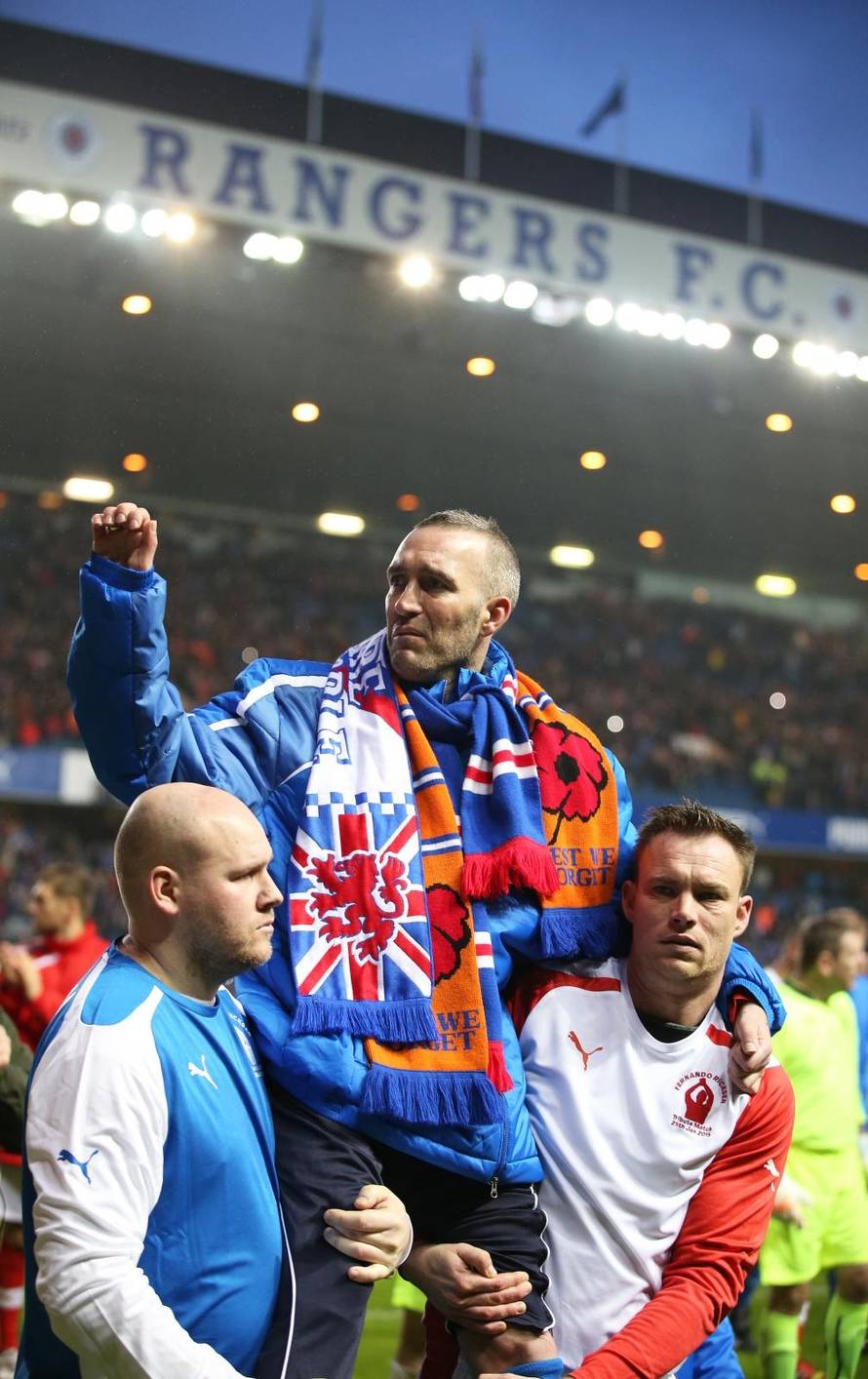Soccer - Fernando Ricksen Benefit Match - Ibrox Stadium