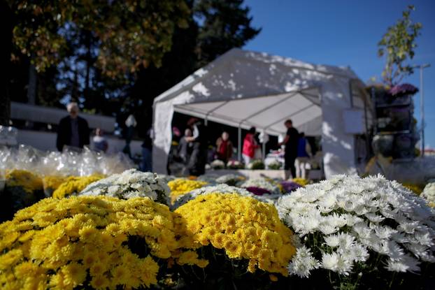 Zadar: Blagdan Svih svetih na Gradskom groblju