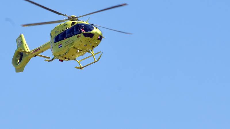 Motociklisti ozlijeđeni u Lici na moto utrci, jednog je helikopter prevezao u splitsku bolnicu 18 hel