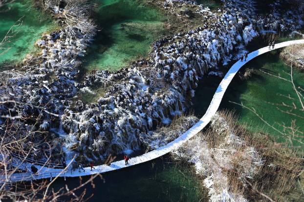 Plitvice pod snijegom i ledom
