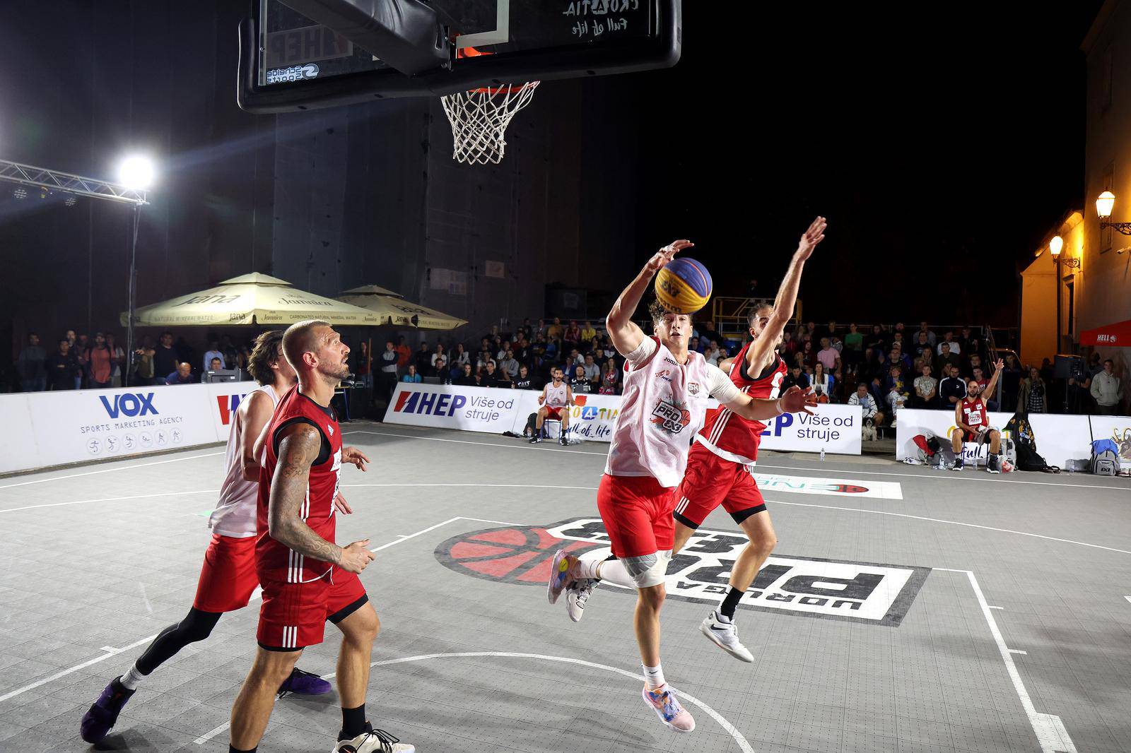 Drugi dan košarkaškog turnira Pro 3x3 u Zagrebu 
