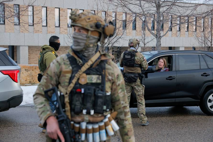People protest against the fatal shooting of Renee Nicole Good by an ICE agent, in Minneapolis