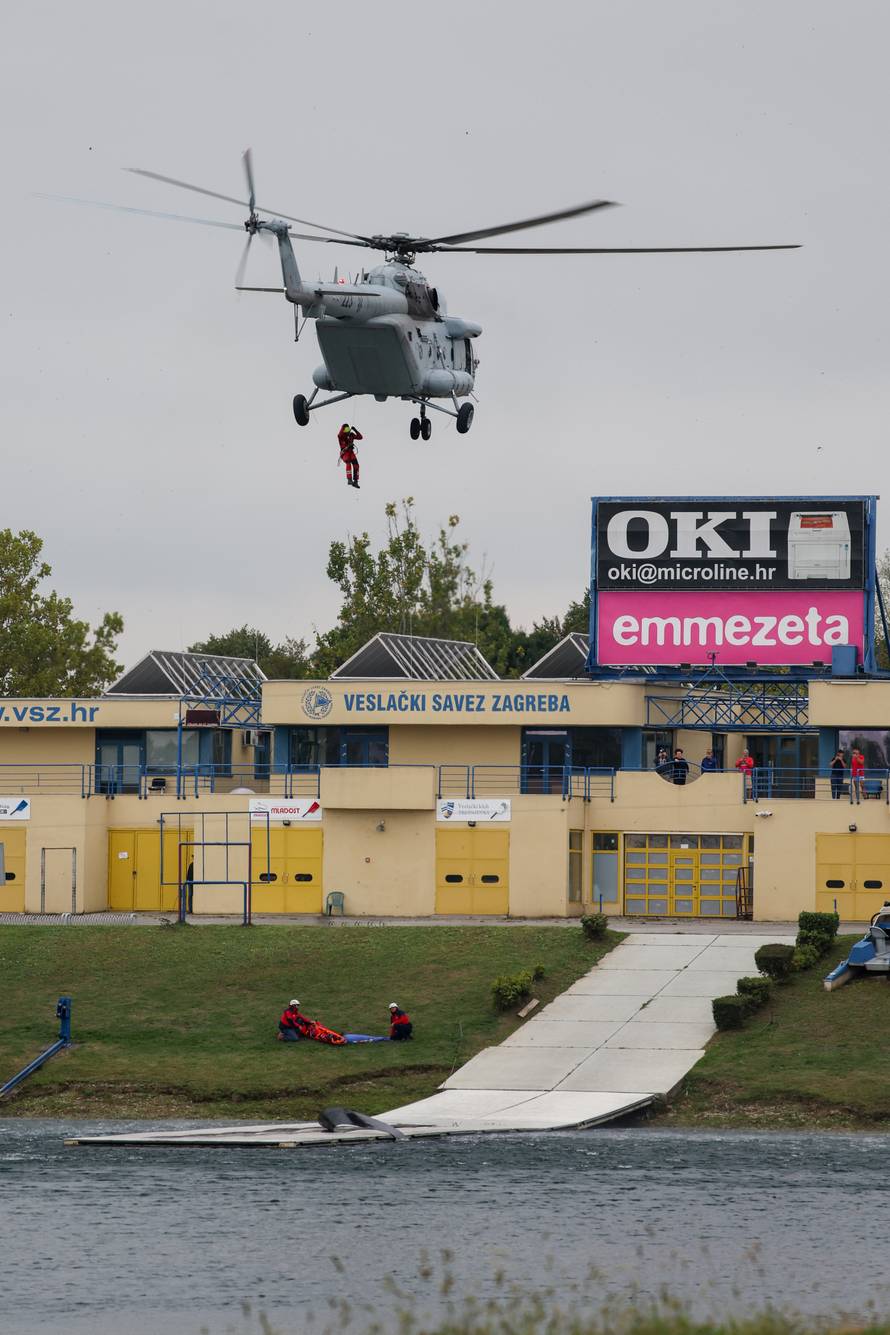 Generalna proba HGSS-a uoči obilježavanja 75. godina Hrvatske gorske službe spašavanja