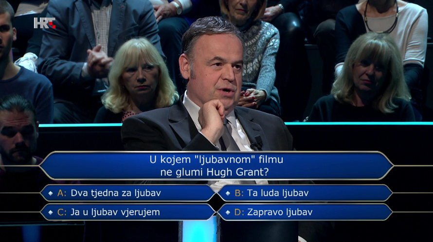 Poznati glumac sjeo preko puta Tarika u 'Milijunašu': Znate li vi odgovor na pitanje za 5000 €?