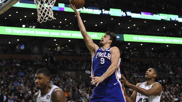 NBA: Philadelphia 76ers at Boston Celtics