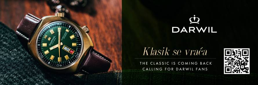 Švicarska marka satova Darwil objavljuje svoj vodeći model: Secret Agent