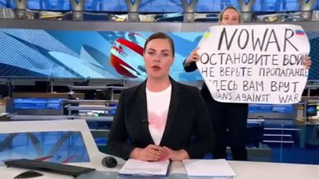 Na ruskoj TV vikala 'Zaustavite rat, lažu vas'. Zelenski joj javno zahvalio,  a sad je nestala...