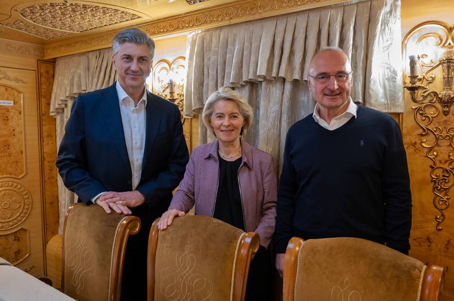 Plenković je u Kijevu: Ovo je moj peti posjet Ukrajini od invazije. To je znak solidarnosti