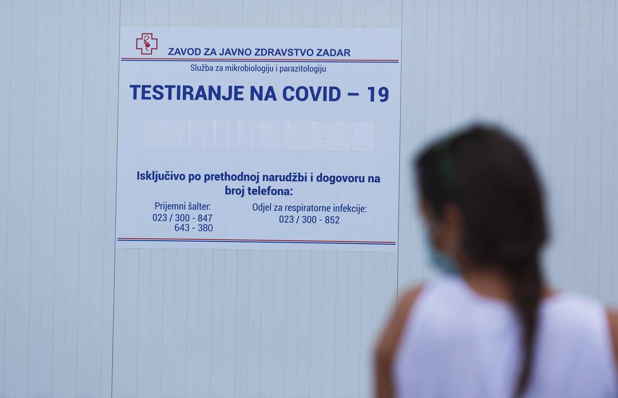 U Zadarskoj županiji 85 novih slučajeva zaraze koronavirusom