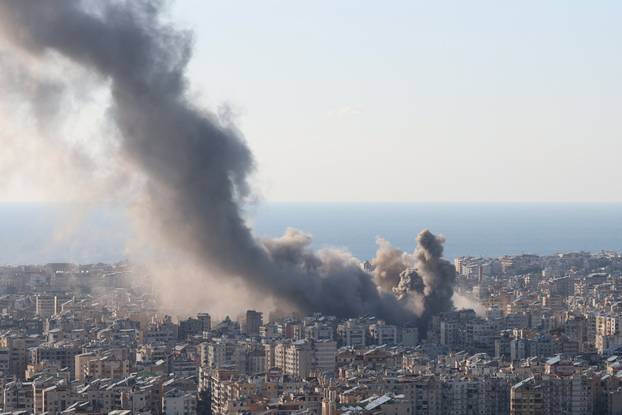 Escalation between Hezbollah and Israel, amid the U.S.-Israeli conflict with Iran, in Beirut