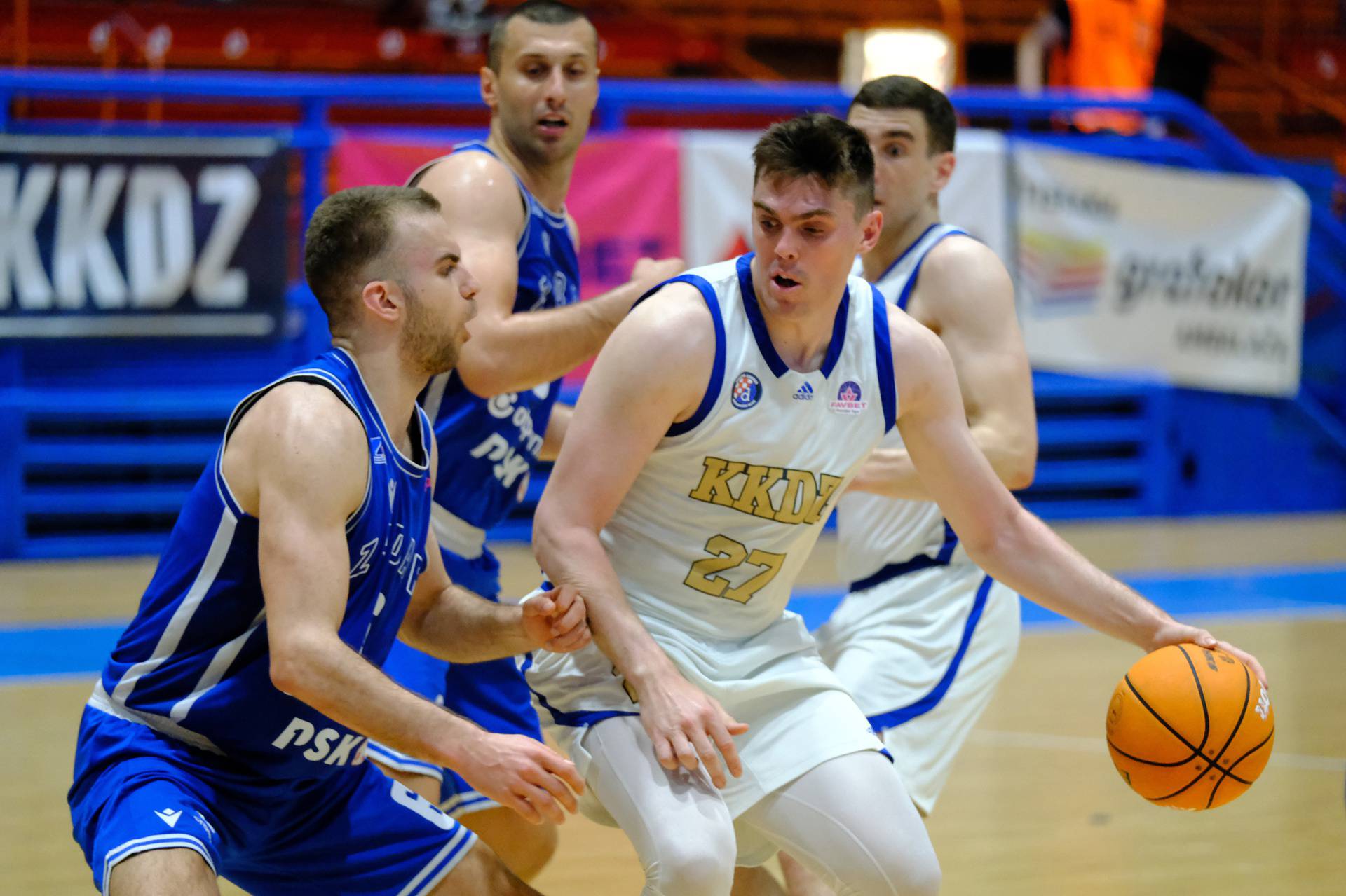 Utakmica KK Dinamo Zagreb - KK Zadar u 29. kolu Premijer lige