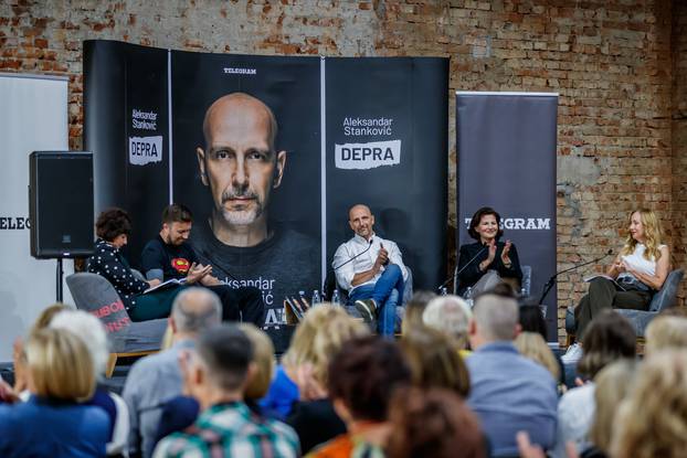 Zagreb:  Promocija knjige Aleksandra Stankovića Depra