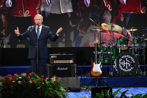 Svečani koncert u Zagrebu povodom 35. obljetnice postrojavanja Zbora narodne garde i ustrojavanja Hrvatske vojske i policije